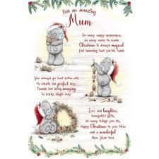 Amazing Mum Verse Poem Me to You Bear Christmas Card Image Preview